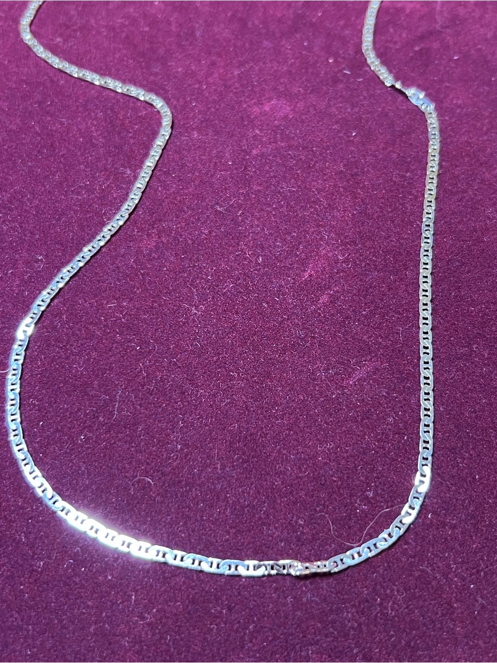 Sterling Silver Mariner Chain 20”